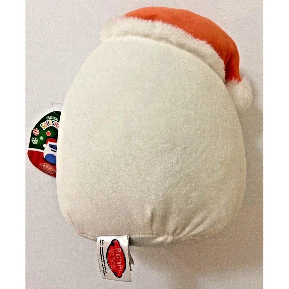 BUMBLE THE ABOMINABLE SNOW MONSTER With Santa Hat Squishmallows 8